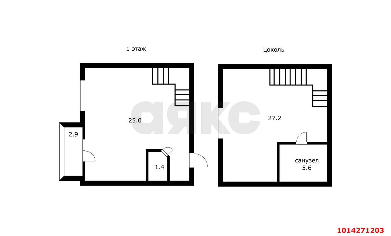 Фото №4: 2-комнатная квартира 72&nbsp;м², 1/4&nbsp;эт. - Краснодар, Карасунский внутригородской округ, ж/м Пашковский, ул. Карасунская, 257
