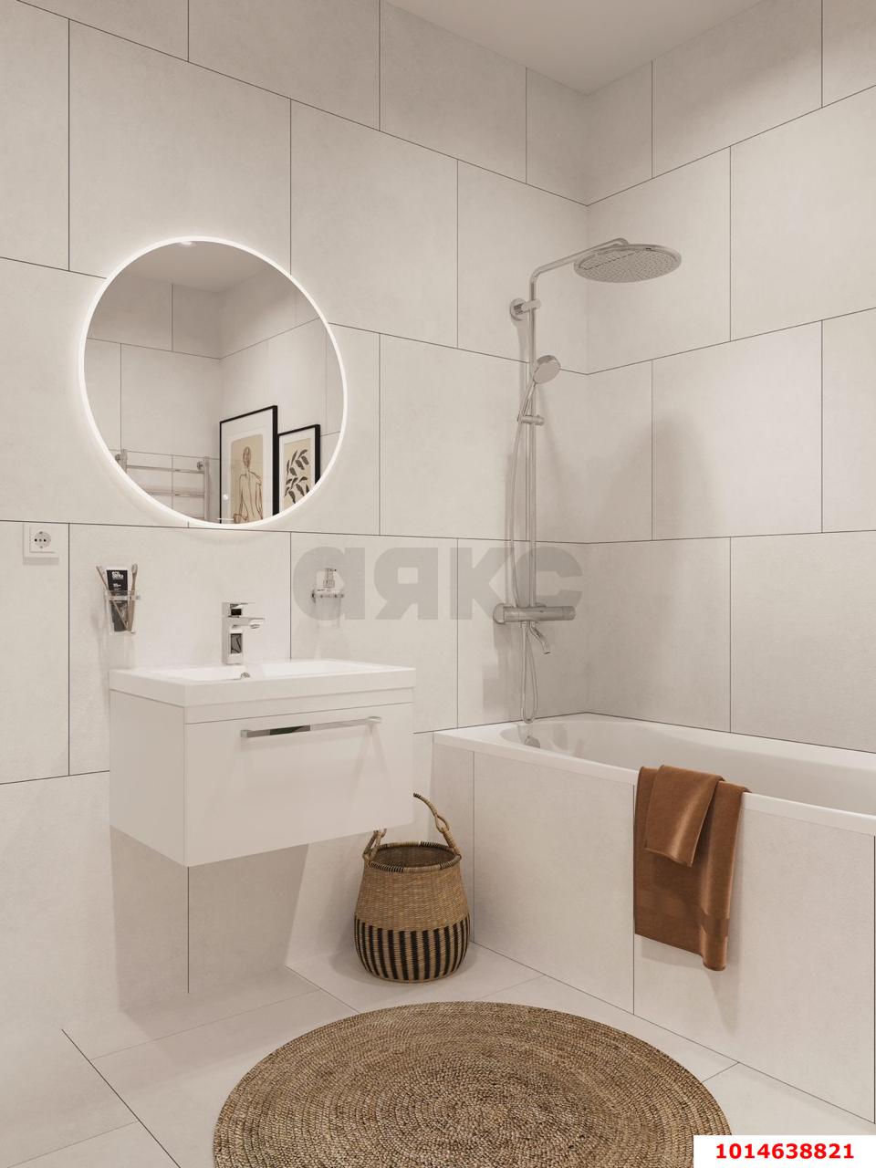 Фото №10: 2-комнатная квартира 49&nbsp;м², 9/12&nbsp;эт. - Краснодар, Карасунский внутригородской округ, Хлопчато-бумажный Комбинат, мкр. жилой квартал Патрики, ул. Сормовская, лит4.1