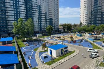 Фото №1: 1-комнатная квартира 29 м², 4/24 эт. - Краснодар, мкр. ЖК Фонтаны, ул. Воронежская, 47/14