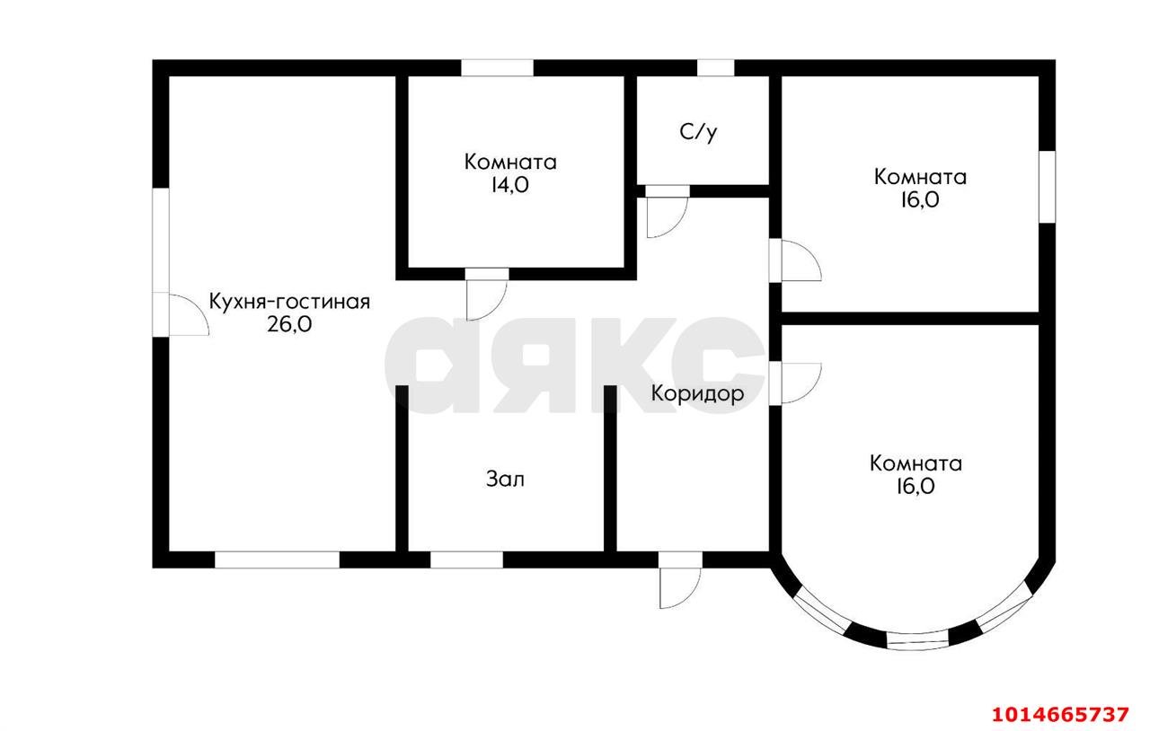 Фото №5: Дом 96&nbsp;м² + 4.3&nbsp;сот., 1&nbsp;эт. - Ленина, Карасунский внутригородской округ, мкр. территория Хуторская, ул. Вольная, 238