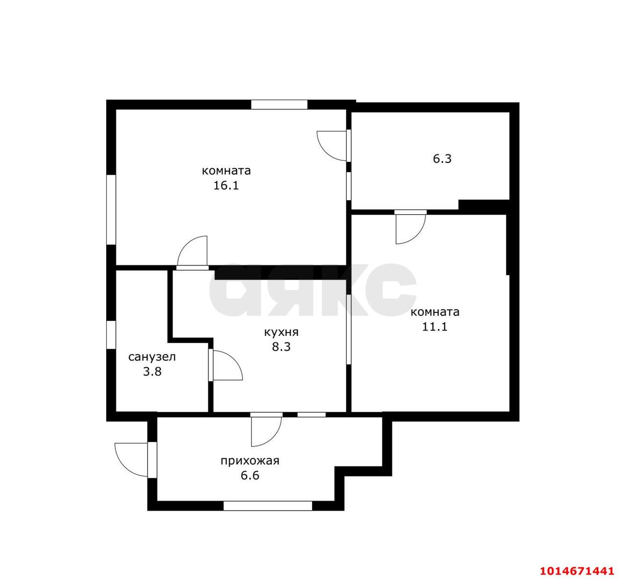Фото №12: Часть дома 52&nbsp;м² + 1.5&nbsp;сот., 1&nbsp;эт. - Краснодар, Прикубанский внутригородской округ, мкр. Фестивальный, ул. Фестивальная, 10