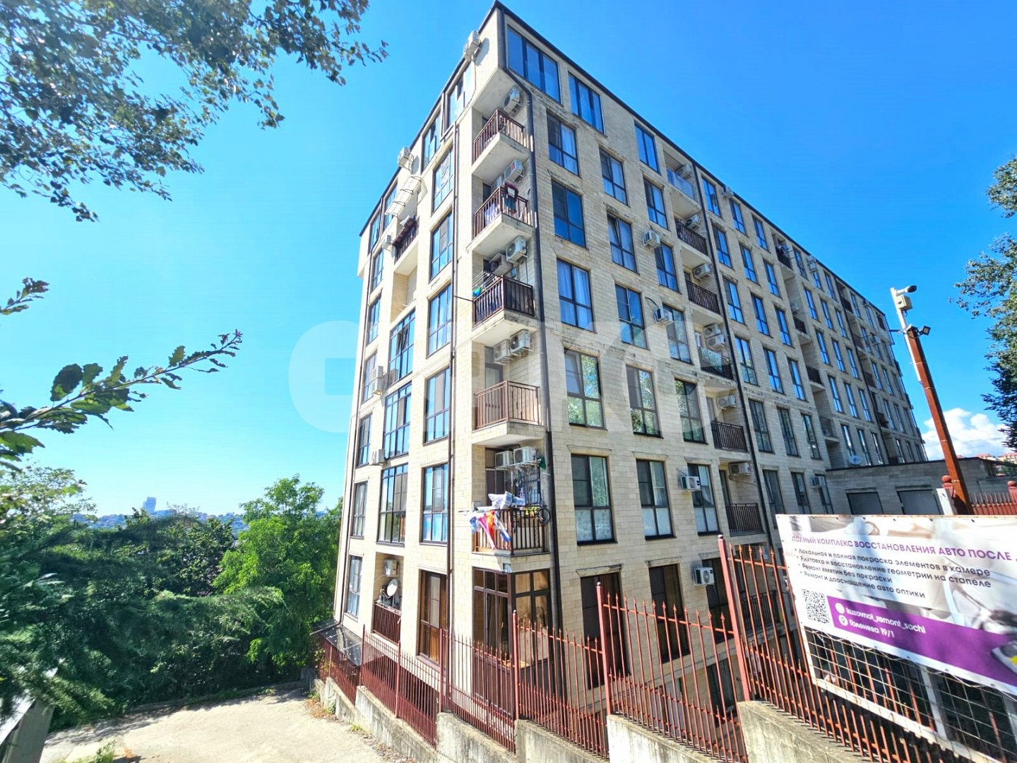 Фото №27: 3-комнатная квартира 51&nbsp;м², 1/8&nbsp;эт. - Сочи, Центральный, мкр. Заречный, ул. Голенева, 17/4