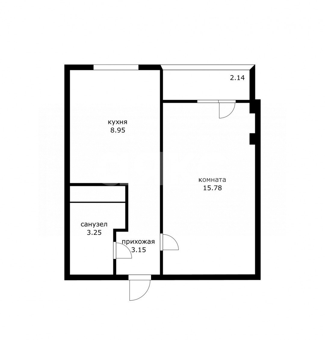 Фото №10: 1-комнатная квартира 32&nbsp;м², 3/10&nbsp;эт. - Сочи, Центральный, мкр. Мамайка, ул. Волжская, 42/1