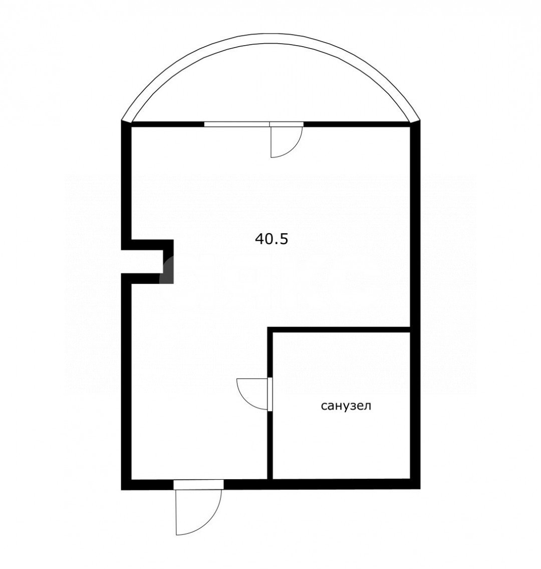 Фото №17: Студия 40&nbsp;м², 4/17&nbsp;эт. - Сочи, Хостинский, мкр. Бытха, ул. Ясногорская, 16А