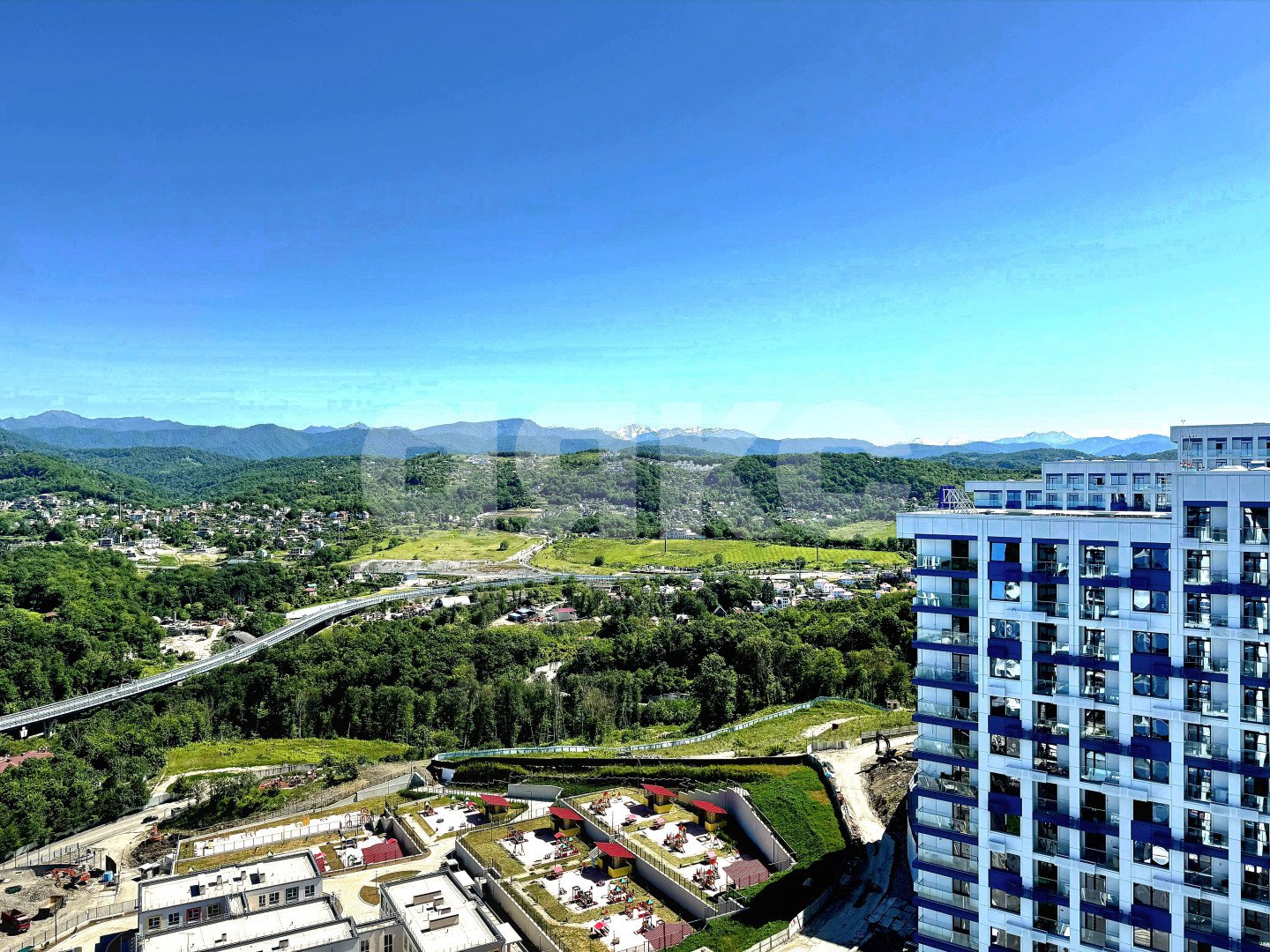 Фото №1: 2-комнатная квартира 50&nbsp;м², 5/12&nbsp;эт. - Сочи, Хостинский, жилой комплекс Кислород, мкр. Бытха, ул. Ясногорская, 16/2к6