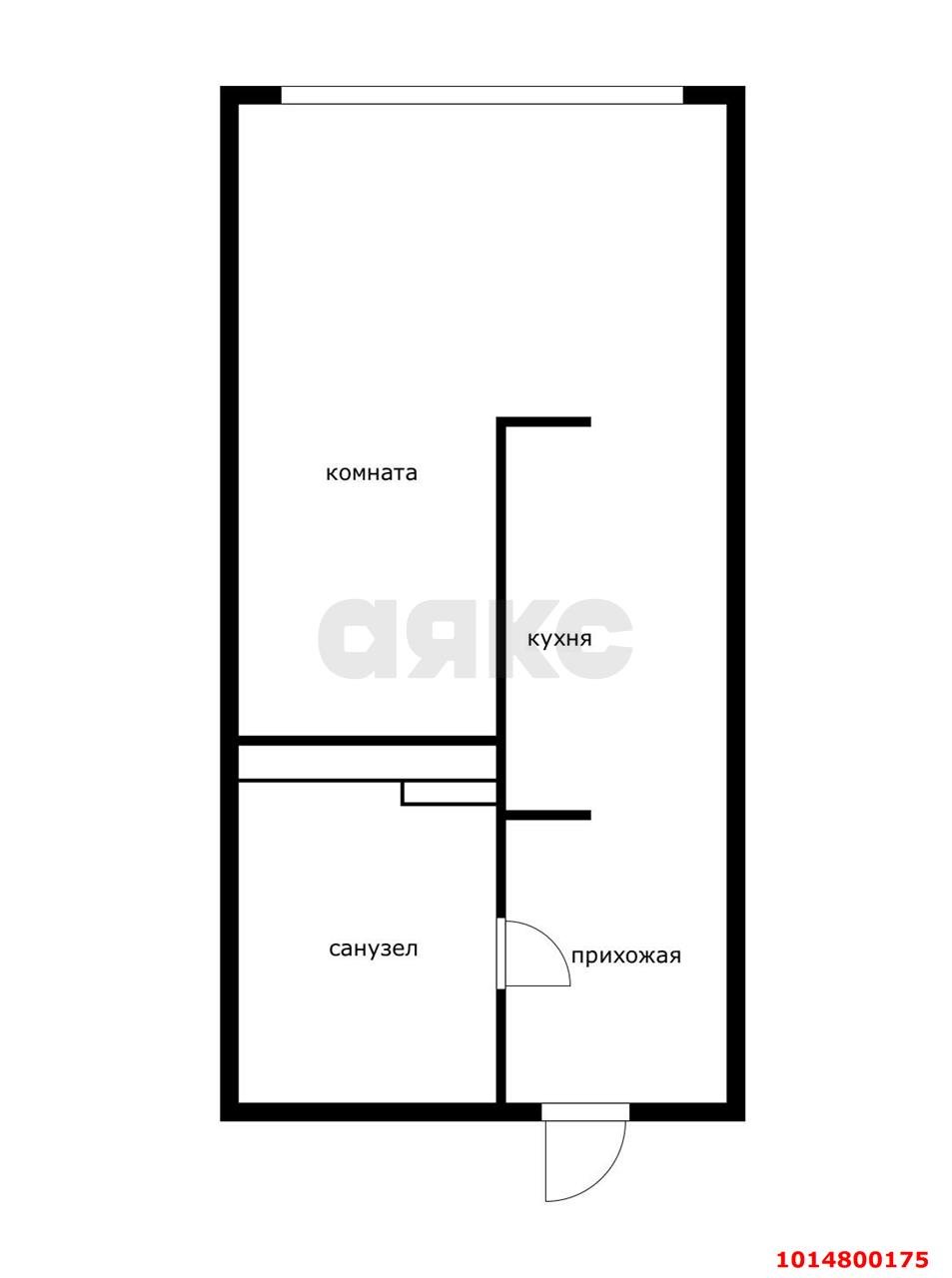 Фото №16: Студия 23&nbsp;м², 5/24&nbsp;эт. - Краснодар, Центральный внутригородской округ, мкр. Черёмушки, ул. Обрывная, 132/1к3