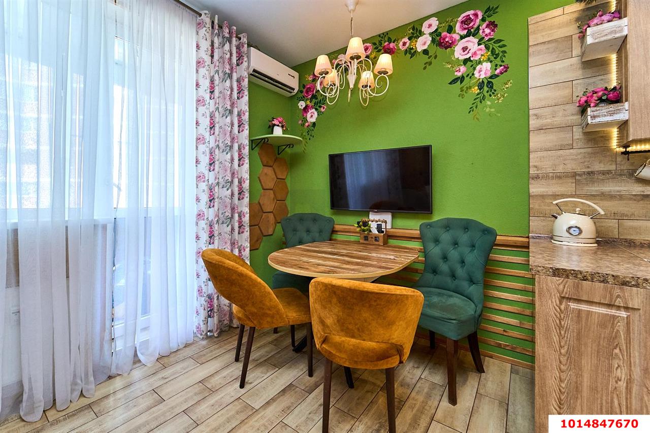 Фото №4: Студия 29&nbsp;м², 7/18&nbsp;эт. - Краснодар, Прикубанский внутригородской округ, мкр. ЖК Бауинвест, ул. имени 40-летия Победы, 184к1
