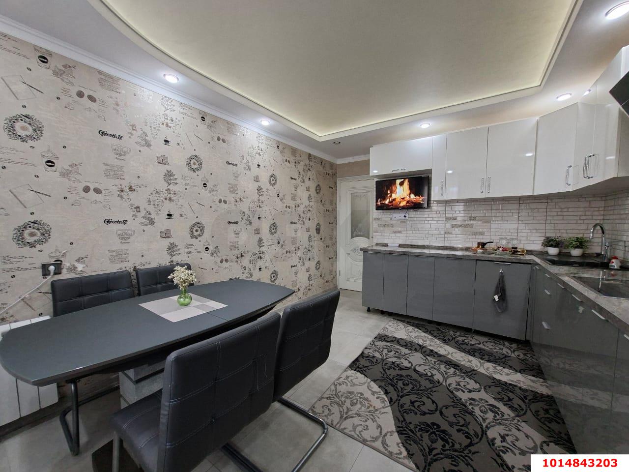 Фото №6: 2-комнатная квартира 80&nbsp;м², 7/16&nbsp;эт. - Краснодар, Прикубанский внутригородской округ, мкр. Завод Измерительных Приборов, ул. имени 40-летия Победы, 33/8
