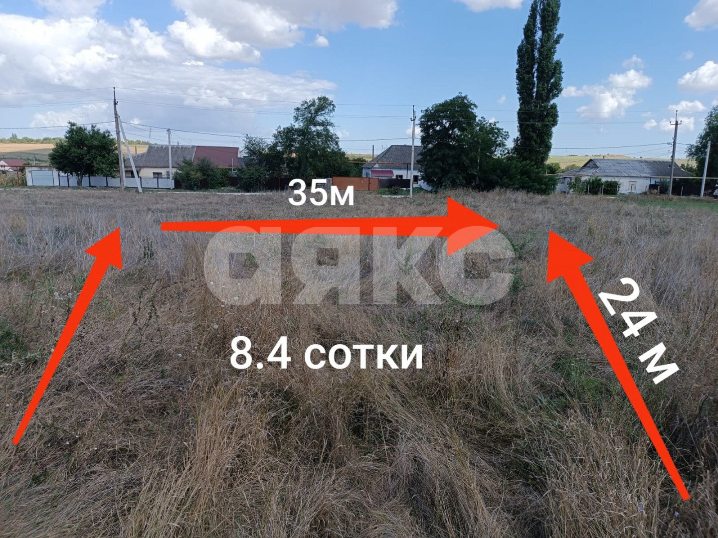 Фото №1: Земельный участок под ИЖС 8.43&nbsp;сот. - Уташ, ул. Молодёжная, 54