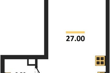 Фото №1: Студия 27 м², 5/16 эт. - Краснодар, мкр. Догма Парк,