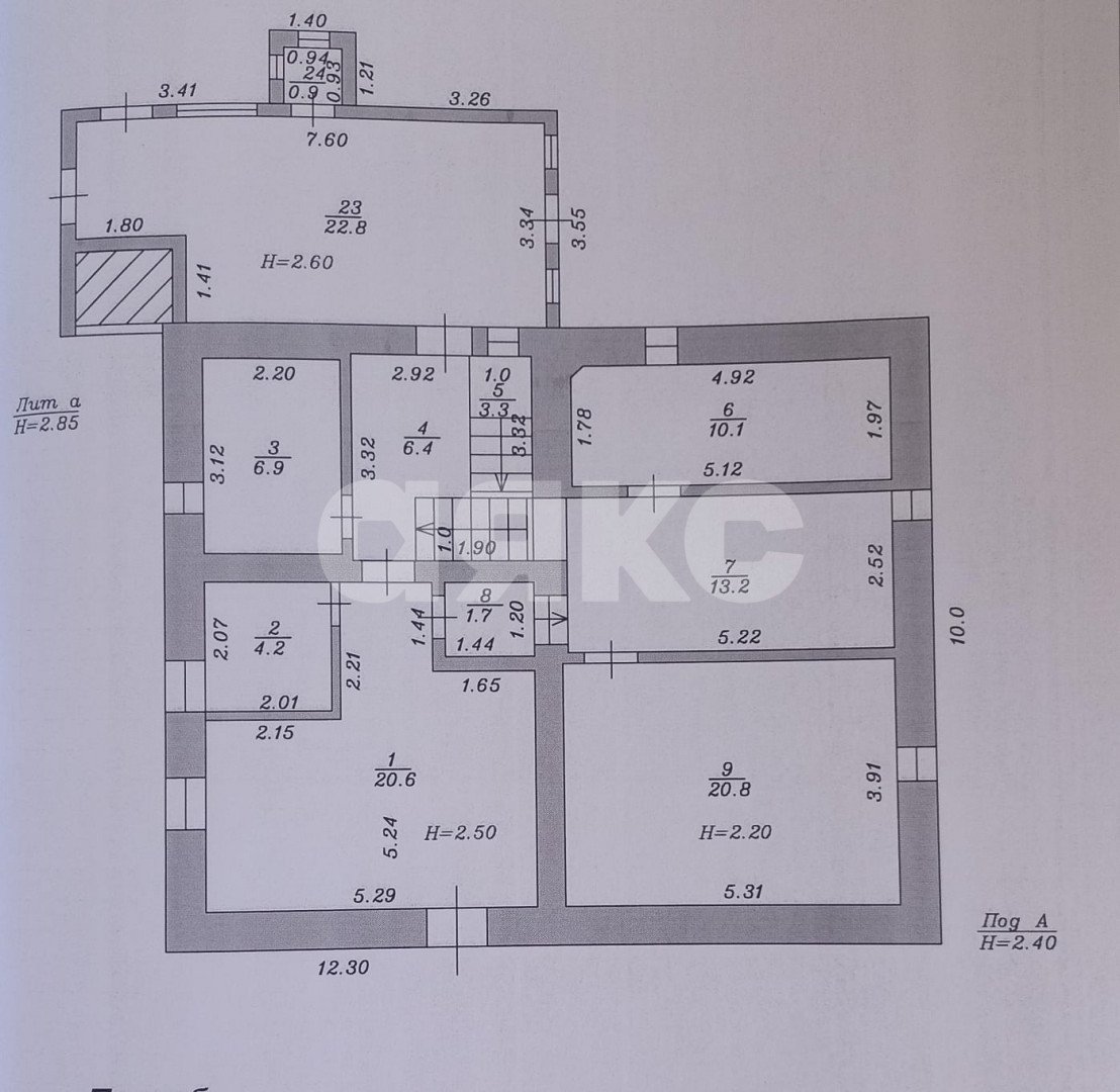 Фото №20: Дом 306&nbsp;м² + 7&nbsp;сот., 2&nbsp;эт. - Супсех, ул. Толстого, 69