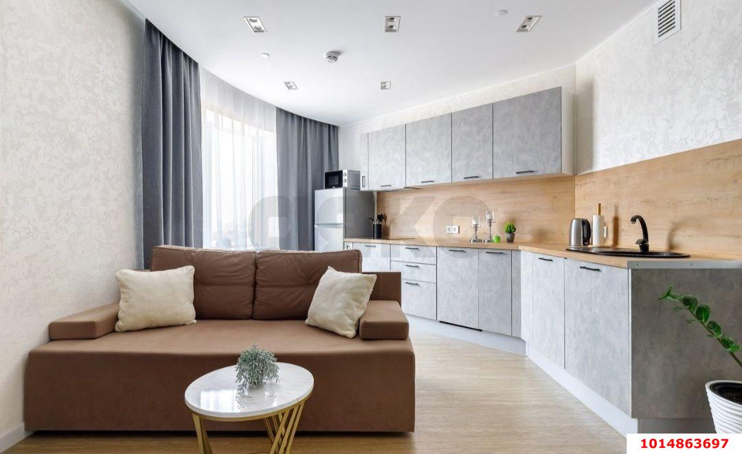 Фото №2: Апартаменты 54&nbsp;м², 7/15&nbsp;эт. - Краснодар, Карасунский внутригородской округ, Хлопчато-бумажный Комбинат, мкр. жилой комплекс Гранд Пэлэс, ул. Уральская, 75/6