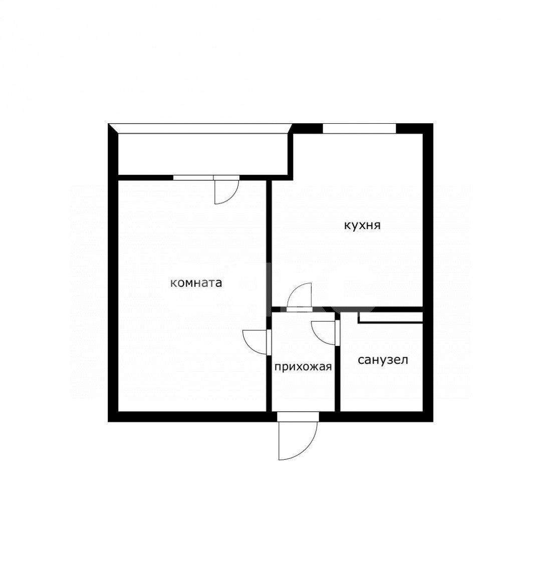 Фото №12: 1-комнатная квартира 31&nbsp;м², 4/6&nbsp;эт. - Сочи, Хостинский, Светлана, Соболевка, счт Лысая Гора, ул. Пятигорская, 54/2