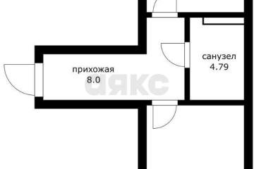 Фото №1: 1-комнатная квартира 44 м², 5/5 эт. - Южный, мкр. жилой комплекс История, ул. Екатерининская, 1к1