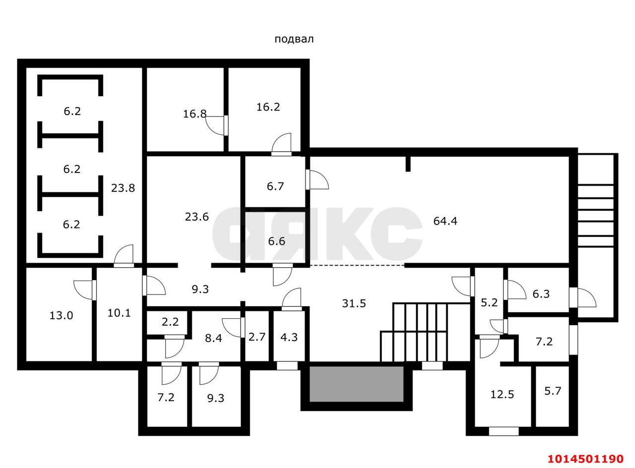 Фото №13: Дом 791&nbsp;м² + 15.62&nbsp;сот., 3&nbsp;эт. - Краснодар, Прикубанский внутригородской округ, мкр. Сады Калинина, ул. Моздокская, 6