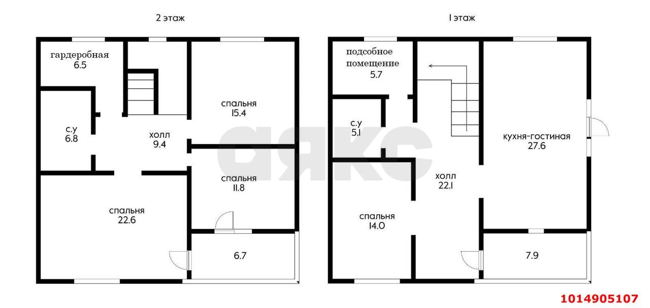 Фото №17: Дом 170&nbsp;м² + 5&nbsp;сот., 2&nbsp;эт. - Краснодар, Прикубанский внутригородской округ, мкр. жилой комплекс Испания, ул. Севильская