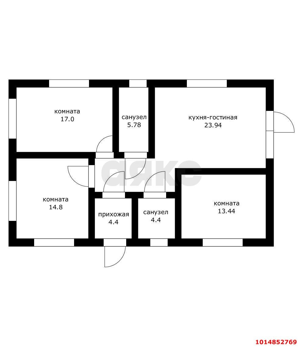 Фото №4: Дом 92&nbsp;м² + 4.8&nbsp;сот., 1&nbsp;эт. - Марьянская, ул. Кубанская, 25