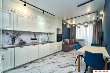Фото №1: 2-комнатная квартира 60 м², 4/22 эт. - Краснодар, мкр. жилой комплекс Атлант, ул. Адмирала Крузенштерна, 6
