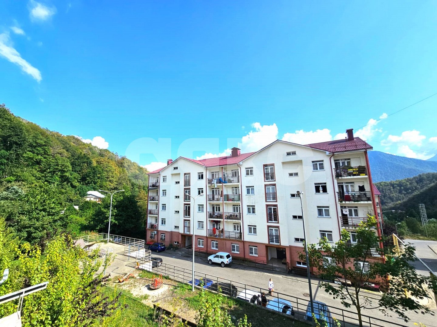 Фото №29: 1-комнатная квартира 35&nbsp;м², 2/5&nbsp;эт. - Красная Поляна, мкр. курорт Красная Поляна, ул. Ачишховская, 68к4