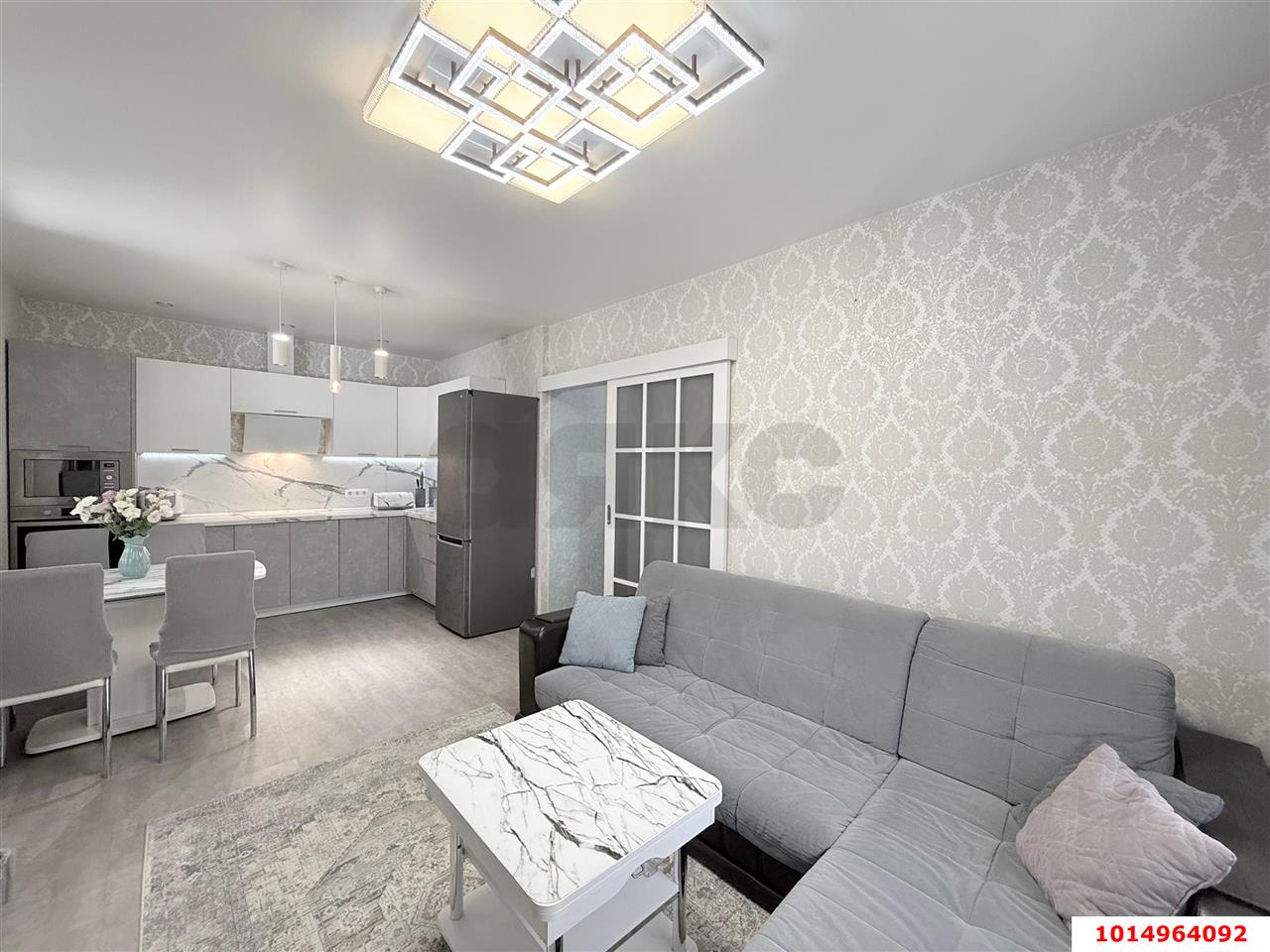 Фото №4: 2-комнатная квартира 66&nbsp;м², 2/12&nbsp;эт. - Краснодар, Прикубанский внутригородской округ, мкр. ЖК Красная Площадь, ул. Конгрессная, 23