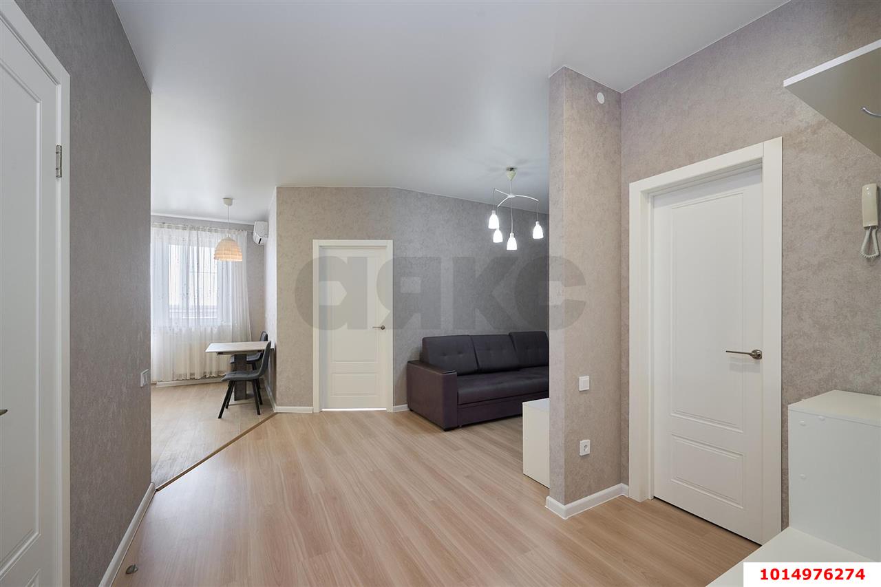 Фото №7: 1-комнатная квартира 46&nbsp;м², 16/24&nbsp;эт. - Краснодар, Кожзавод, ЖК Резиденция, мкр. Западный внутригородской округ, ул. Кожевенная, 22
