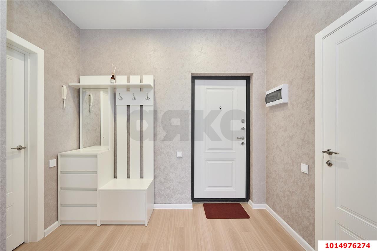 Фото №4: 1-комнатная квартира 46&nbsp;м², 16/24&nbsp;эт. - Краснодар, Кожзавод, ЖК Резиденция, мкр. Западный внутригородской округ, ул. Кожевенная, 22
