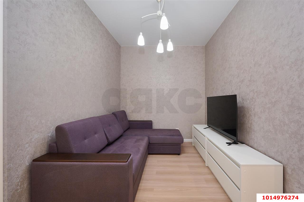 Фото №2: 1-комнатная квартира 46&nbsp;м², 16/24&nbsp;эт. - Краснодар, Кожзавод, ЖК Резиденция, мкр. Западный внутригородской округ, ул. Кожевенная, 22