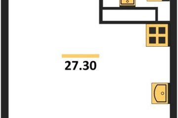 Фото №1: Студия 27 м², 15/16 эт. - Краснодар, мкр. жилой комплекс Самолёт-6,