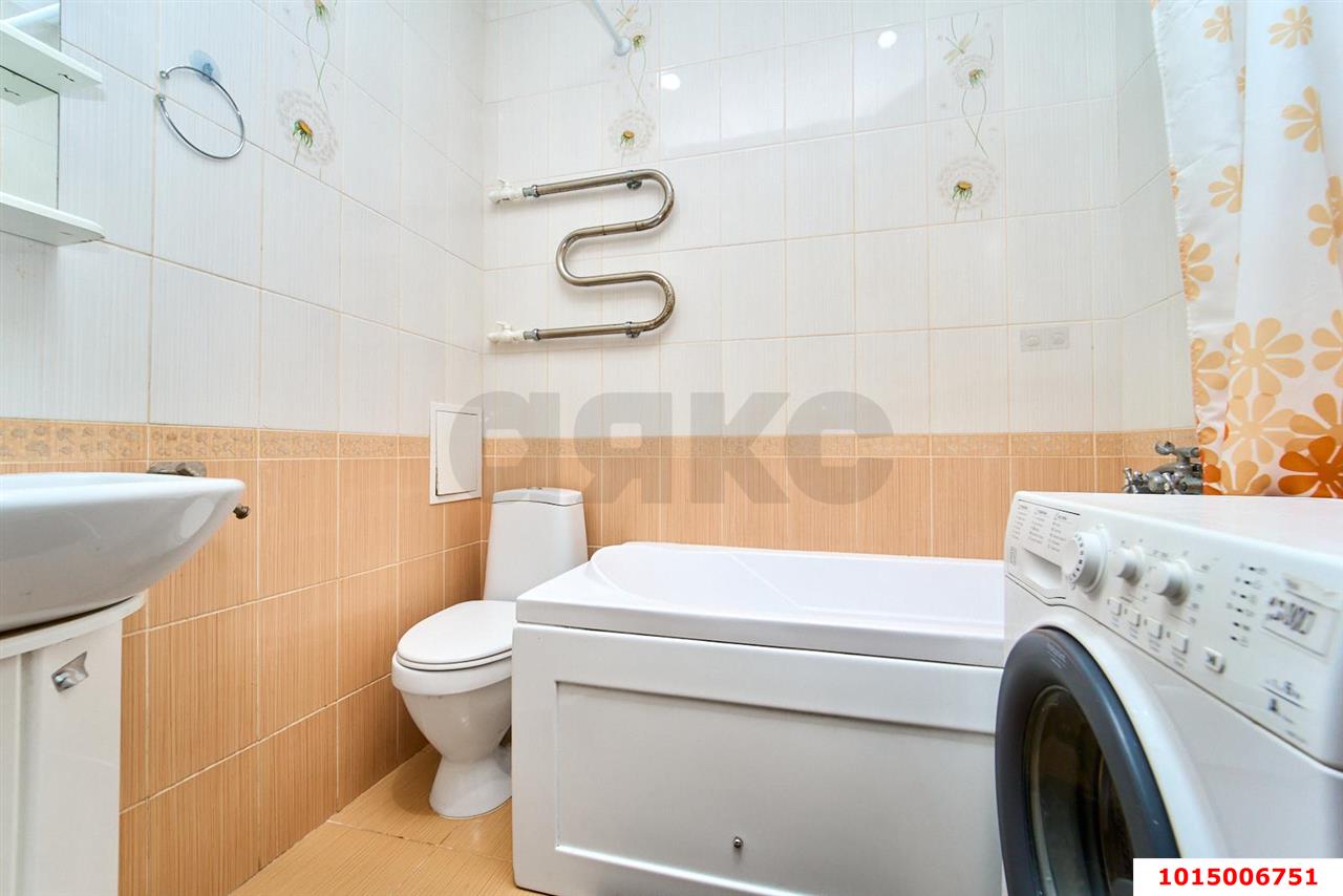 Фото №9: 1-комнатная квартира 34&nbsp;м², 6/10&nbsp;эт. - Краснодар, Прикубанский внутригородской округ, ЖК На Красных Партизан, мкр. Славянский, ул. Заполярная, 35к7