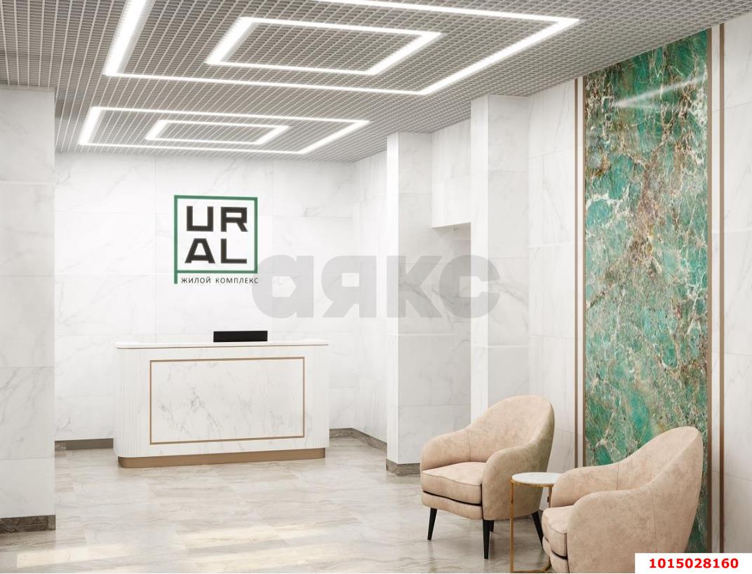 Фото №7: Студия 23&nbsp;м², 6/25&nbsp;эт. - Краснодар, Карасунский внутригородской округ, Камвольно-суконный Комбинат, мкр. ЖК Урал, ул. Уральская, 87/7