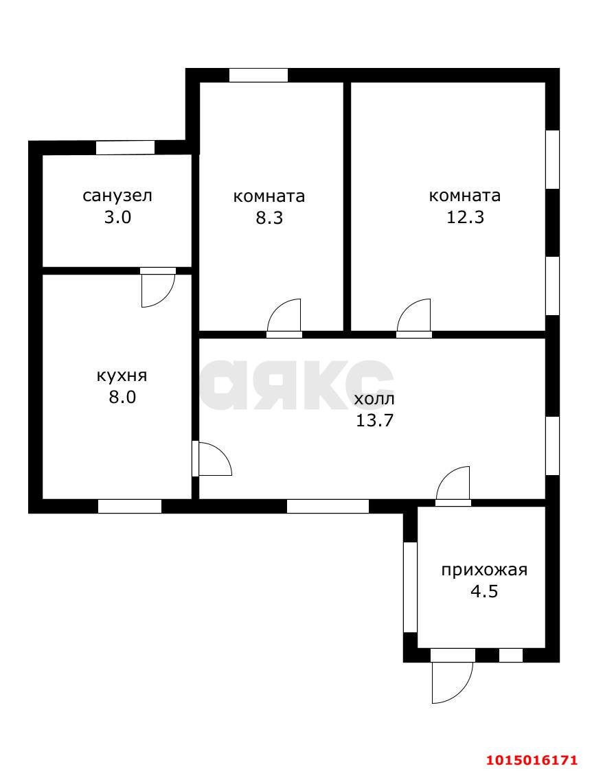 Фото №14: Дом 49&nbsp;м² + 3.4&nbsp;сот., 1&nbsp;эт. - Краснодар, Западный внутригородской округ, мкр. Сельскохозяйственный Институт, ул. Академика Трубилина, 126