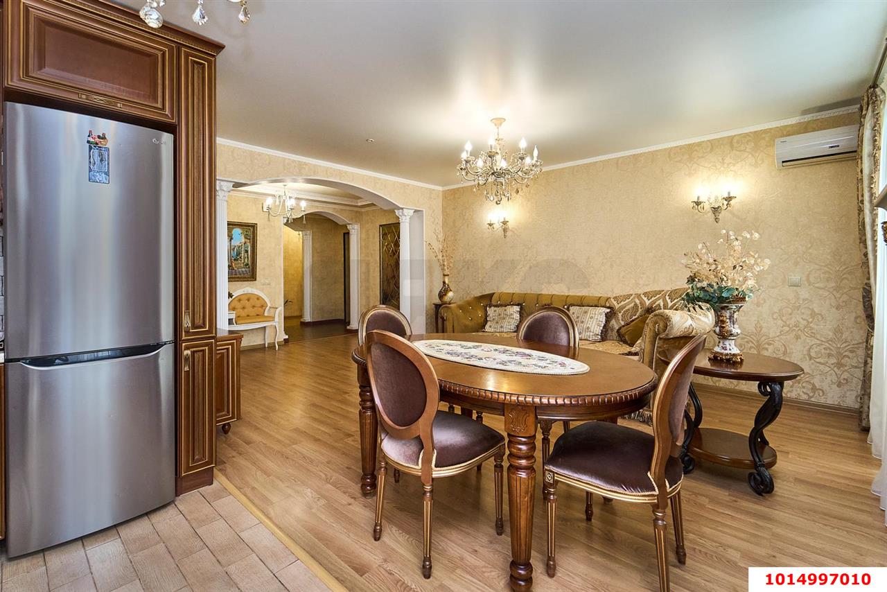 Фото №4: 3-комнатная квартира 120&nbsp;м², 14/17&nbsp;эт. - Краснодар, Прикубанский внутригородской округ, Музыкальный, мкр. ЖК Времена Года, ул. Евгении Жигуленко, 4