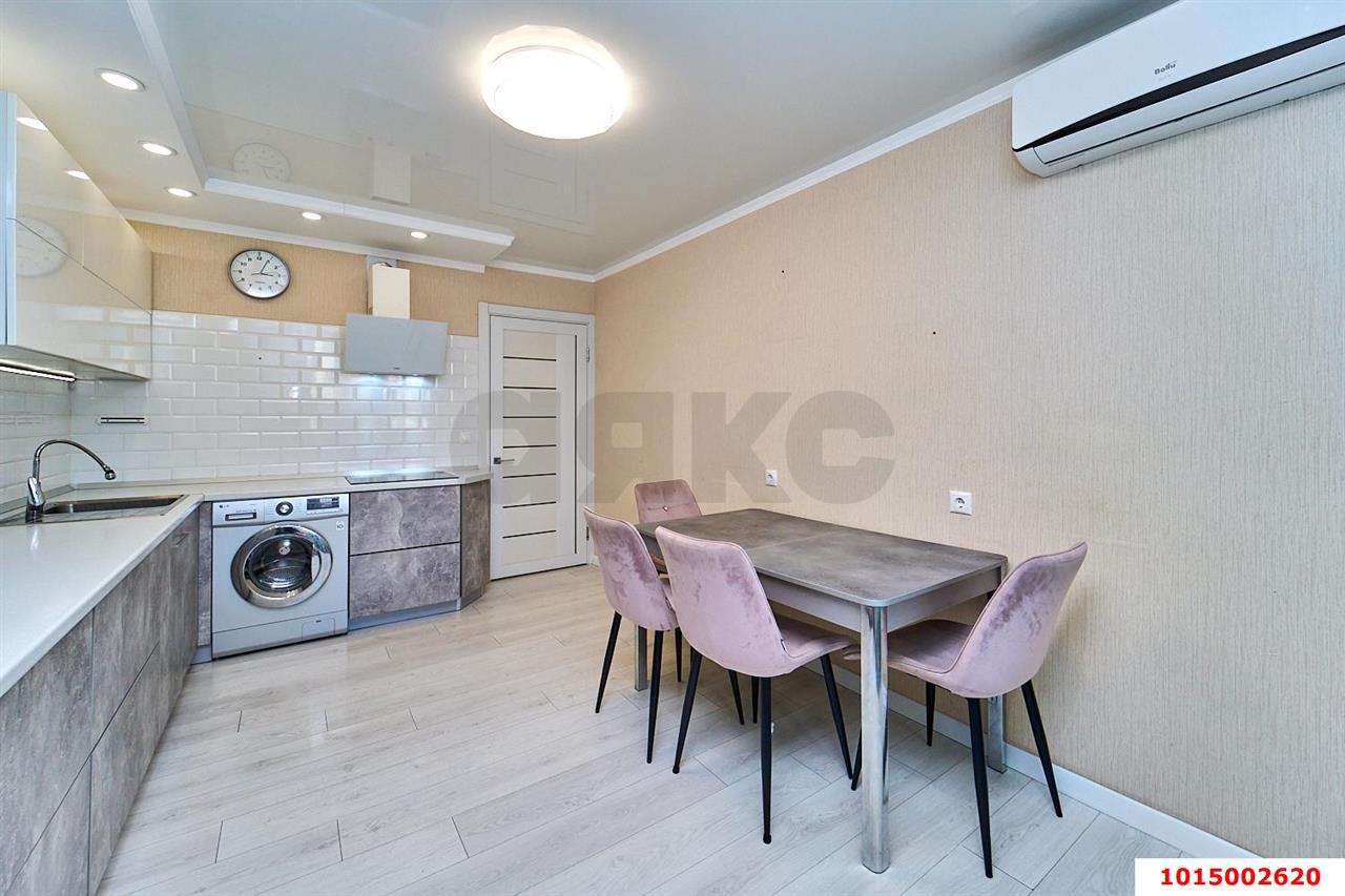 Фото №2: 3-комнатная квартира 80&nbsp;м², 5/16&nbsp;эт. - Краснодар, Прикубанский внутригородской округ, ЖК Кубанский, мкр. Завод Измерительных Приборов, ул. Зиповская, 48