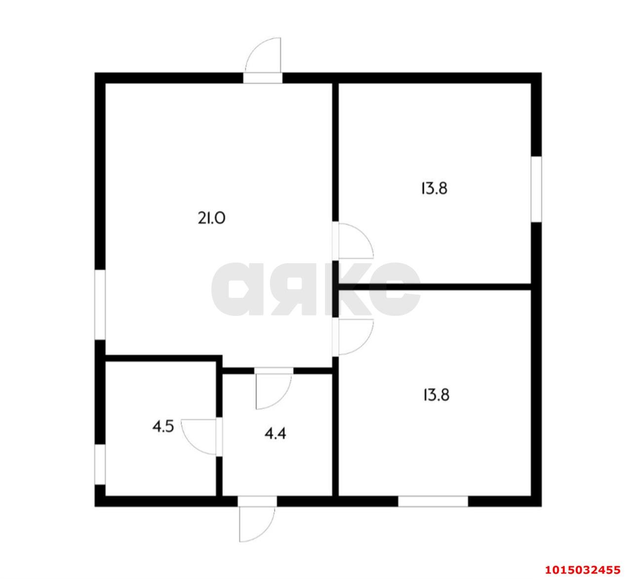 Фото №7: Дом 75&nbsp;м² + 4&nbsp;сот., 1&nbsp;эт. - Елизаветинская, Прикубанский внутригородской округ, счт некоммерческое  Ветеран, 58