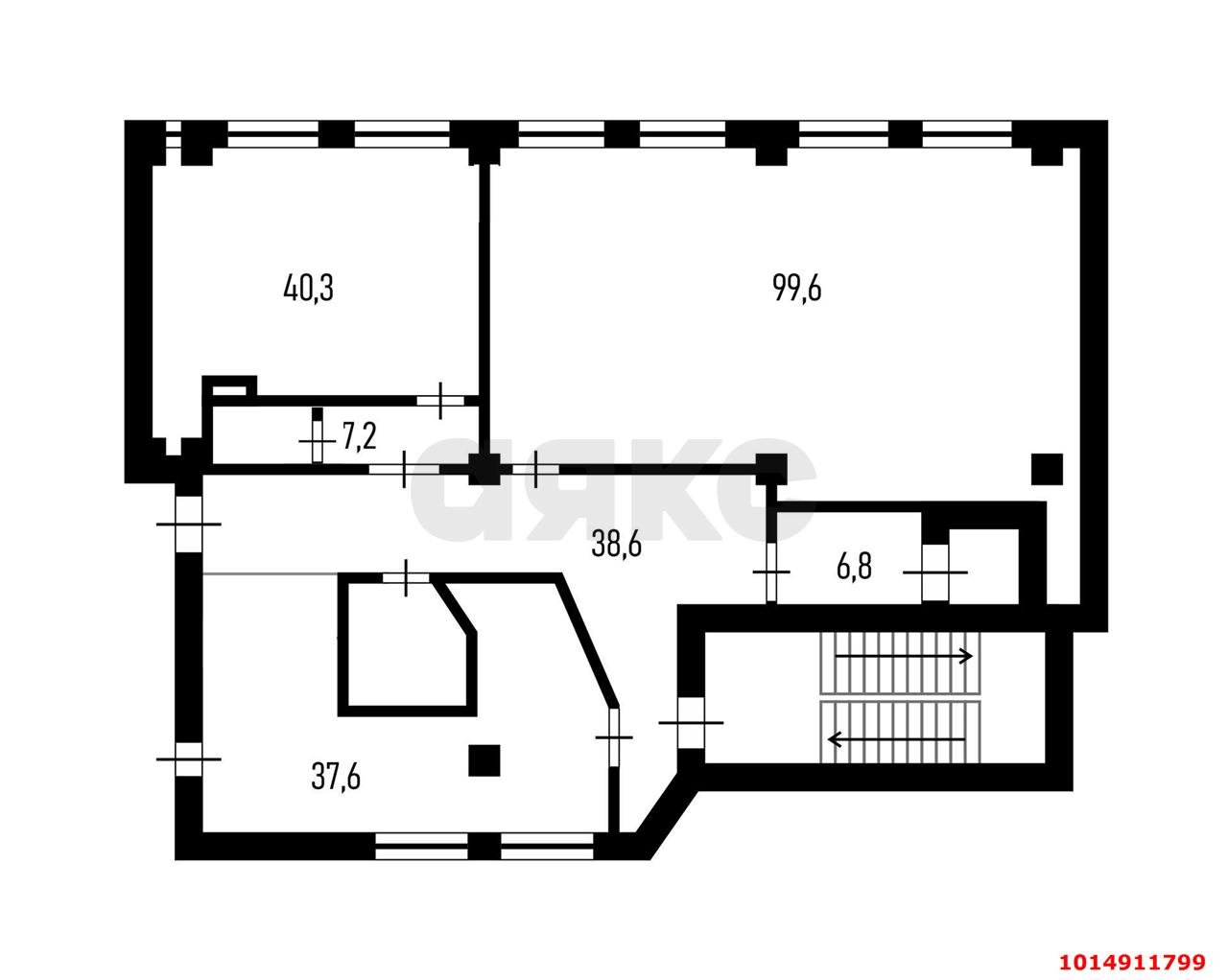 Фото №11: Офисное помещение 230&nbsp;м², 2/10&nbsp;эт. - Краснодар, Центральный внутригородской округ, мкр. Центральный, ул. Путевая, 1