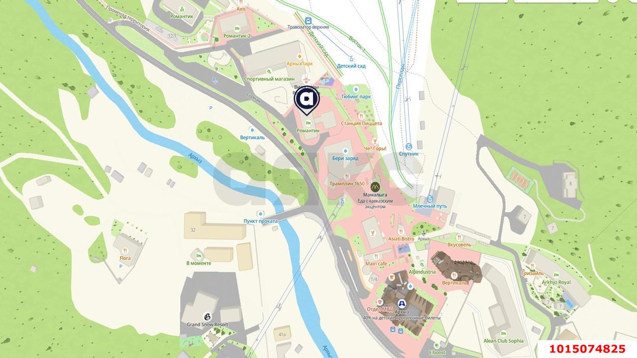Фото №5: Апартаменты 23&nbsp;м², 2/5&nbsp;эт. - Архыз, территории горнолыжного комплекса Архыз, п. Романтик, ул. Горная, 4