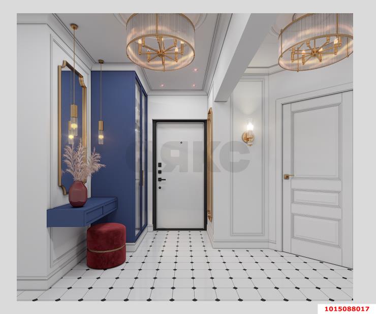 Фото №10: Пентхаус 140&nbsp;м², 16/21&nbsp;эт. - Краснодар, Прикубанский внутригородской округ, Микрохирургии глаза, мкр. жилой комплекс Сограт, ул. Красных Партизан, 4/15
