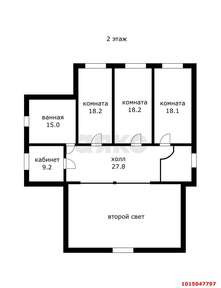 Фото №22: Дом 271&nbsp;м² + 8&nbsp;сот., 2&nbsp;эт. - Краснодар, Прикубанский внутригородской округ, Калинино, мкр. Завод Радиоизмерительных Приборов, ул. Бульварная, 43/А
