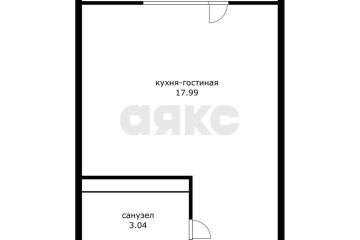 Фото №1: Студия 23&nbsp;м², 5/17&nbsp;эт. - Краснодар, мкр. Славянский, ул. Заполярная, 45