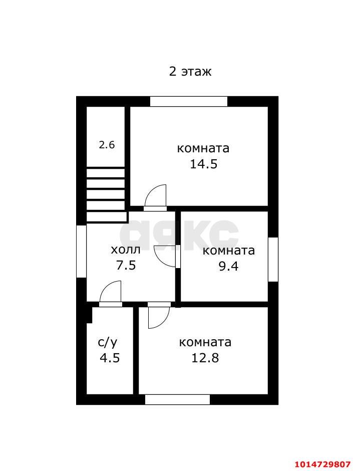 Фото №13: Дом 140&nbsp;м² + 7.5&nbsp;сот., 2&nbsp;эт. - Старокорсунская, мкр. Карасунский внутригородской округ, ул. Октябрьская, 52
