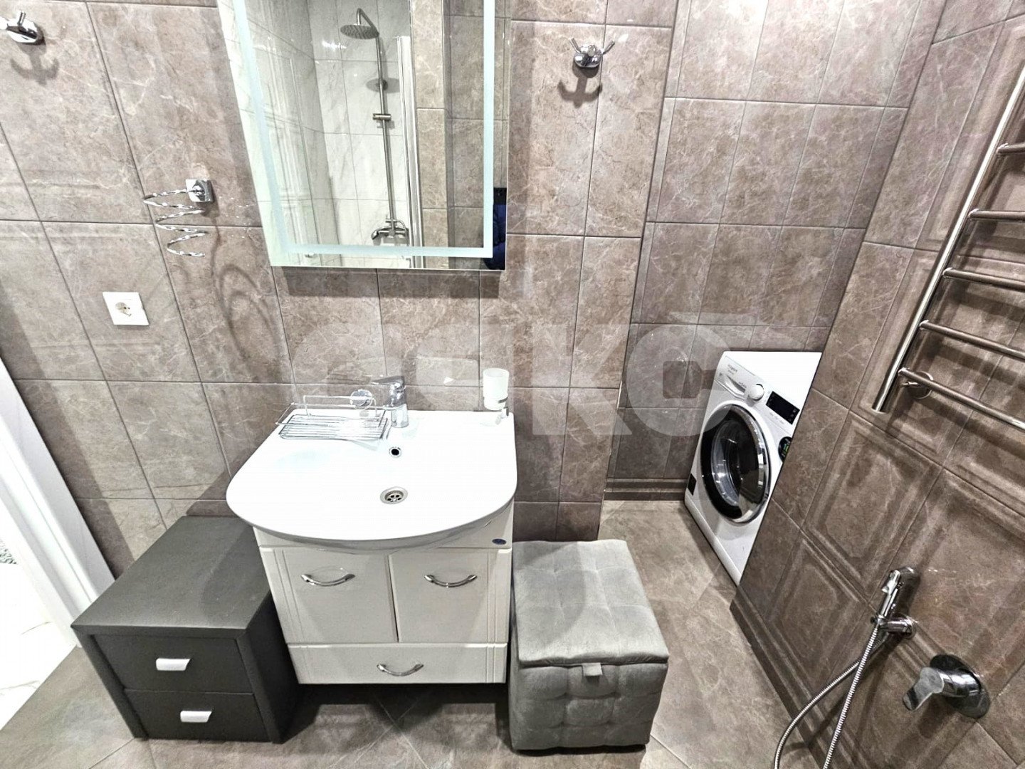 Фото №18: Апартаменты 57&nbsp;м², 3/26&nbsp;эт. - Сочи, Хостинский, Приморье, мкр. жилой комплекс Актёр Гэлакси, пр-кт Курортный, 105