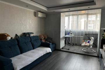 Фото №1: 3-комнатная квартира 74&nbsp;м², 15/16&nbsp;эт. - Краснодар, мкр. Военный городок № 109, ул. Кореновская, 73