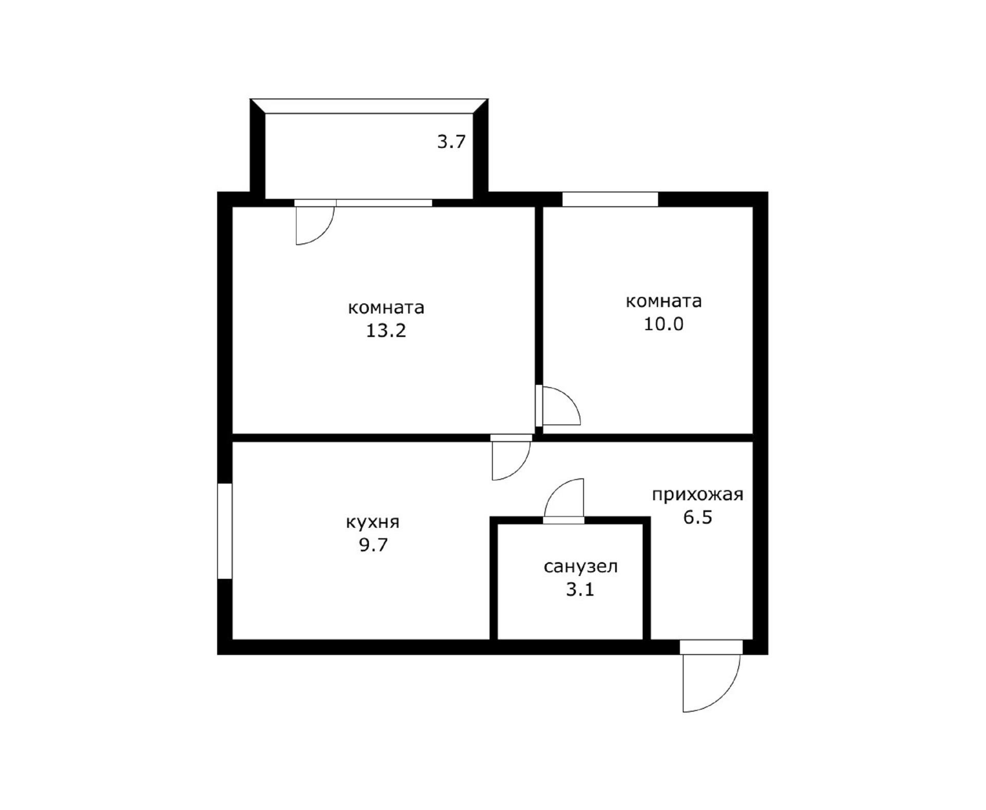 Фото №17: 2-комнатная квартира 51&nbsp;м², 3/3&nbsp;эт. - Краснодар, Прикубанский внутригородской округ, мкр. Северный, ул. Академика Губкина, 26