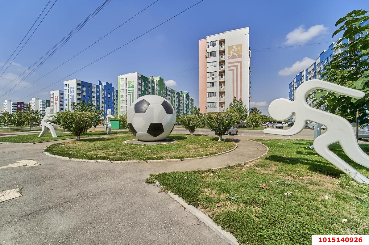 Фото №1: Студия 30&nbsp;м², 4/9&nbsp;эт. - Краснодар, Карасунский внутригородской округ, ЖК Спортивный Парк, ж/р Новознаменский, ул. Войсковая, 4к6