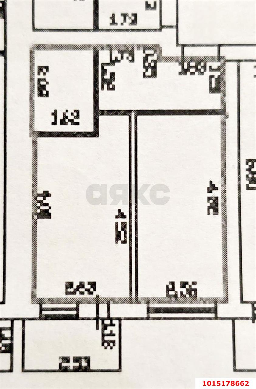 Фото №9: 1-комнатная квартира 35&nbsp;м², 1/7&nbsp;эт. - Российский, мкр. Прикубанский внутригородской округ, ул. Парижская, 16
