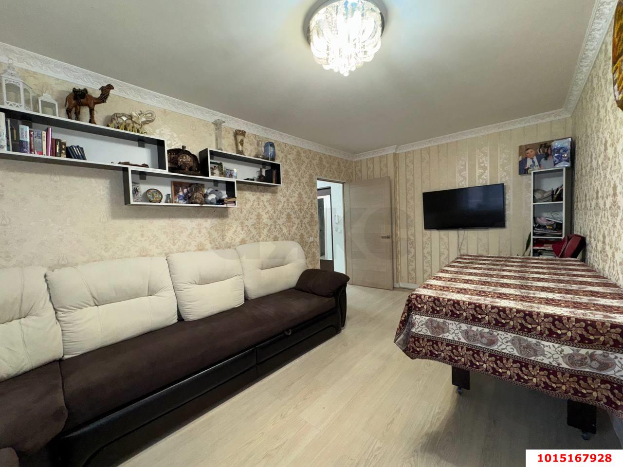Фото №4: 2-комнатная квартира 62&nbsp;м², 5/16&nbsp;эт. - Краснодар, Прикубанский внутригородской округ, Музыкальный, мкр. имени Петра Метальникова, ул. Петра Метальникова, 11