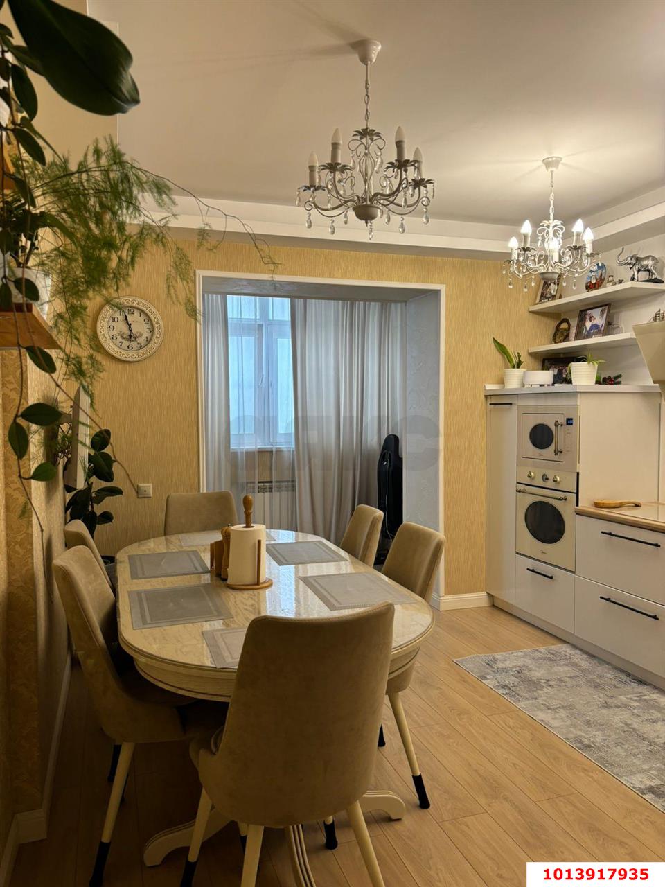 Фото №5: 2-комнатная квартира 73&nbsp;м², 9/17&nbsp;эт. - Краснодар, Карасунский внутригородской округ, мкр. Комсомольский, ул. Тюляева, 2/1