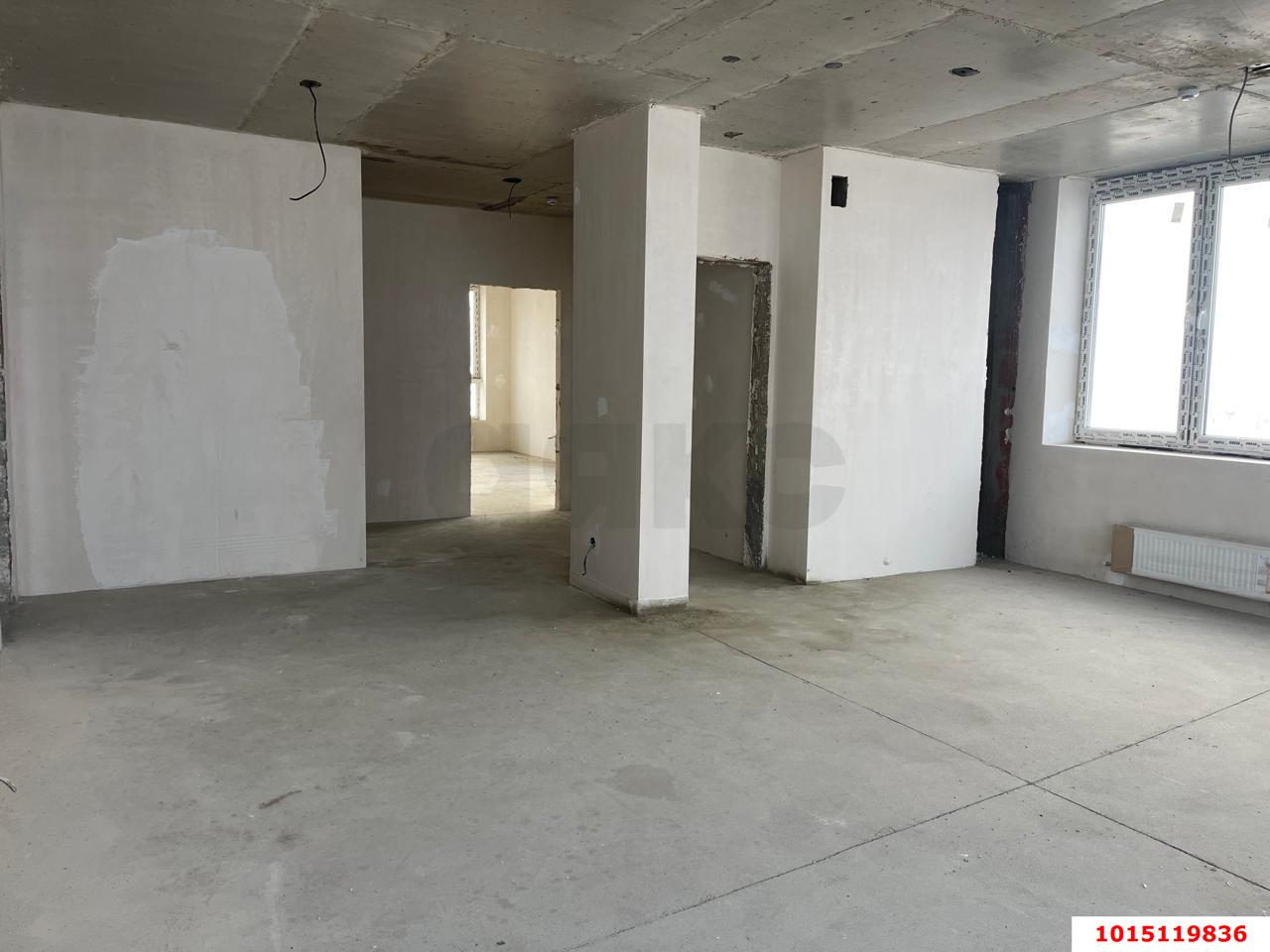 Фото №3: 3-комнатная квартира 94&nbsp;м², 13/24&nbsp;эт. - Краснодар, Центральный внутригородской округ, мкр. Черёмушки, ул. Обрывная, 132/1к6