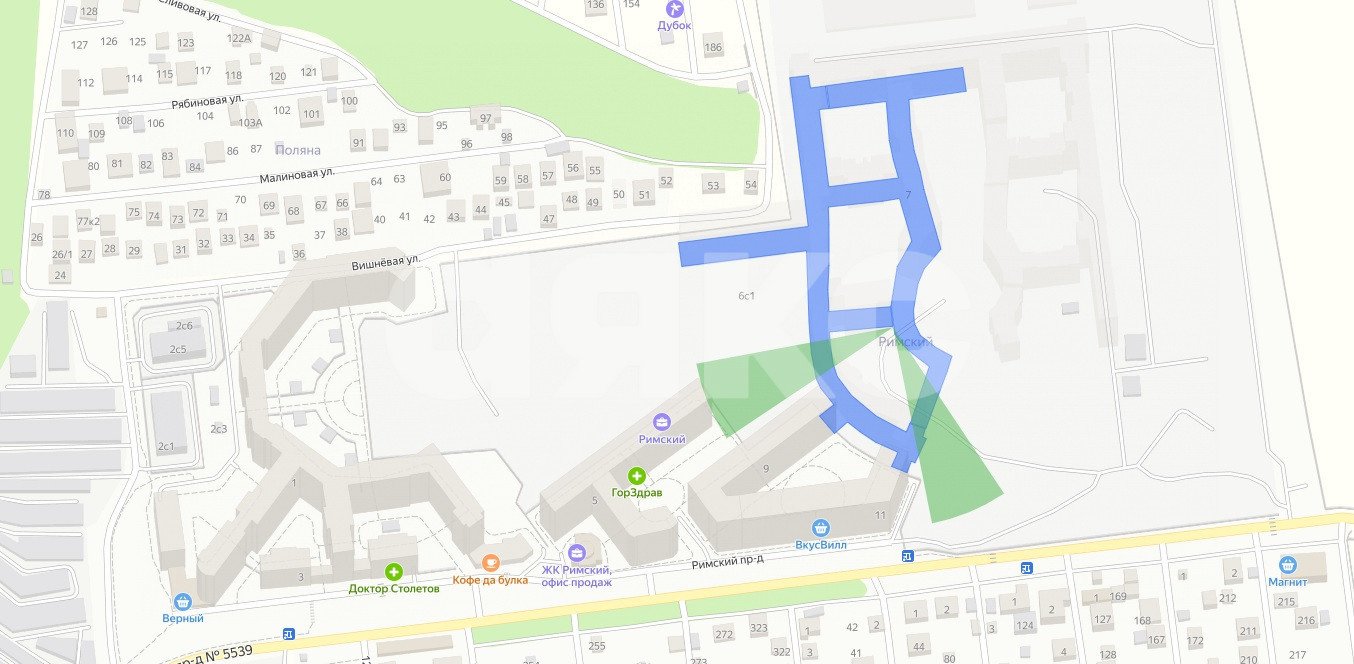 Фото №6: 2-комнатная квартира 45&nbsp;м², 6/10&nbsp;эт. - Развилка, мкр. жилой комплекс Римский, пр-д Римский, 13