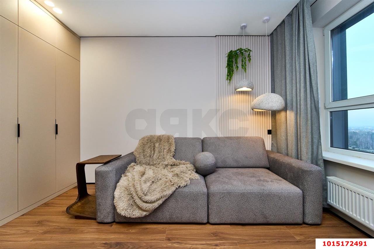 Фото №5: 2-комнатная квартира 60&nbsp;м², 14/18&nbsp;эт. - Краснодар, Прикубанский внутригородской округ, мкр. ЖК Архитектор, ул. Наставников, 14